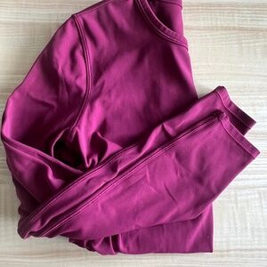 Lululemon All It Takes Long Sleeve *Nulu in Deep Luxe size 4
